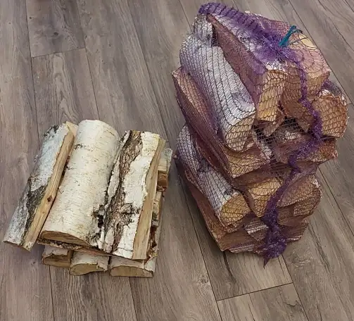 Дрова в мешках берёзовые, фотография 4
