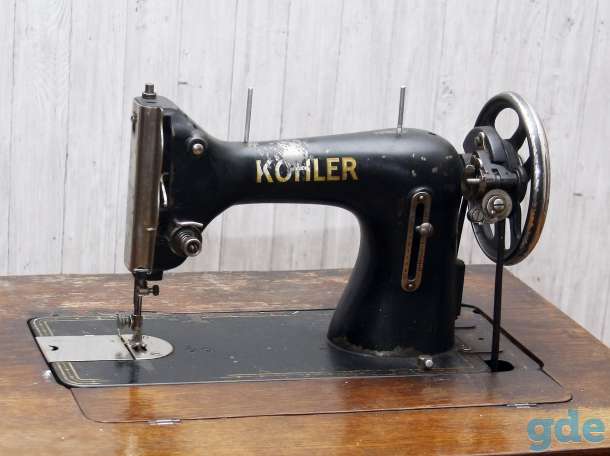 Продается старинная швейная машинка Kohler., фотография 2