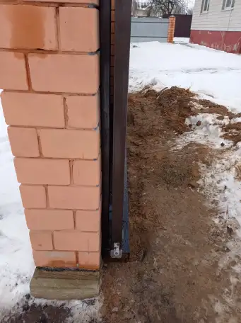 Откатные ворота калитки заборы Могилёв, фотография 3