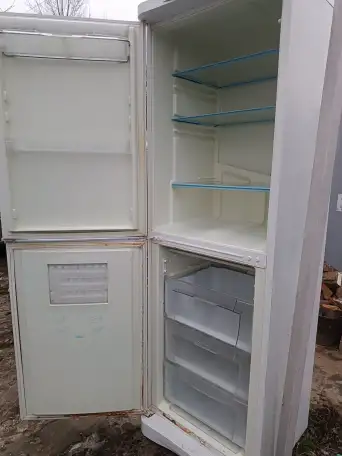 Холодильник Indesit белый двухкомпрессорный 2м доставка., фотография 3
