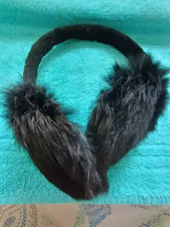 Наушники теплые женские меховые New year Miller time, фотография 1