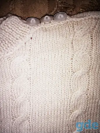 Джемпер шерстяной HAND MADE, фотография 2