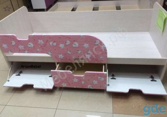 Кровать детская Минима Pink, фотография 3