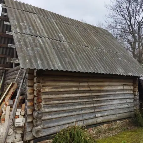 Продам сруб 4х5, Поставский район, д.Старый Двор, фотография 1