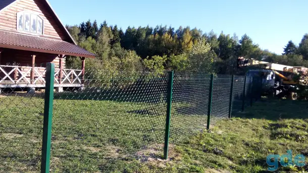Сетка рабица. Установка под ключ, фотография 6