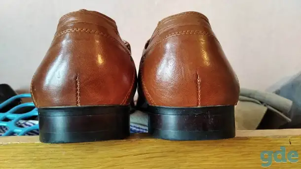 Туфли лоферы мужские из натур. кожи 42,5-43р-р, фотография 2