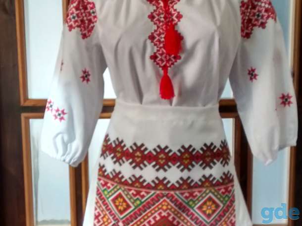 передник и блуза - белорусские национальные наряды, фотография 2
