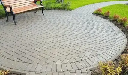 Укладка тротуарной плитки, фотография 4