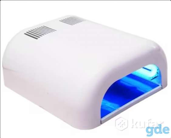 Лампа для маникюра с таймером 120/180с+бесконечность 36W NailsTime ibl-L087 (белая), фотография 1