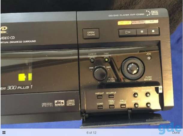 DVD-Player на 301 диск Sony DVP-CX860, фотография 3