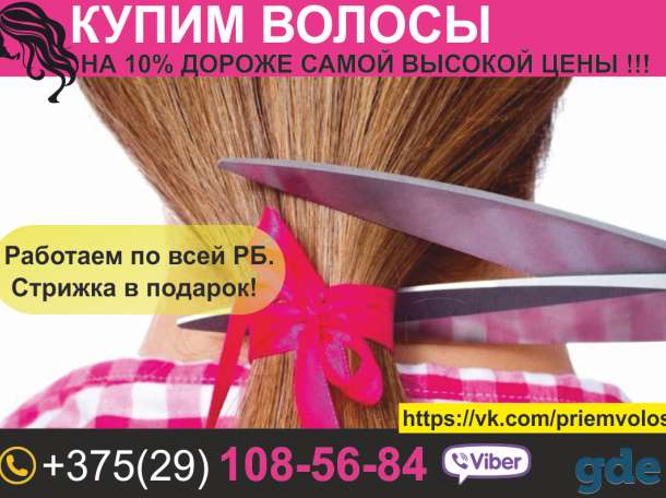 Продать волосы в Могилеве и области. Купим волосы., фотография 1