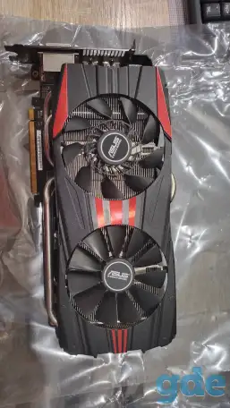 Видеокарта ASUS R9 280 Direct CU II TOP 3GB GDDR5, фотография 1