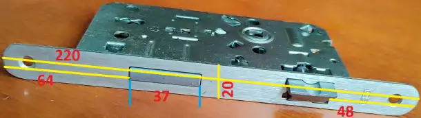 Замок LOB для межкомнатных дверей, фотография 9