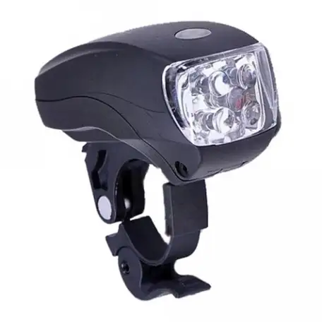 Фонарь передний велосипедный плоский 4led xc-761, фотография 1