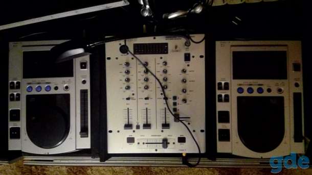 DJ оборудование микшер Behringer DX 626 и 2 СD плеера Pioneer CDJ100-S., фотография 1