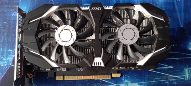 Видеокарта gtx 1050 ti 4gb, фотография 3