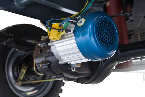 Грузовой электротрицикл rutrike титан 2000 гидравлика 60v1500w, фотография 12