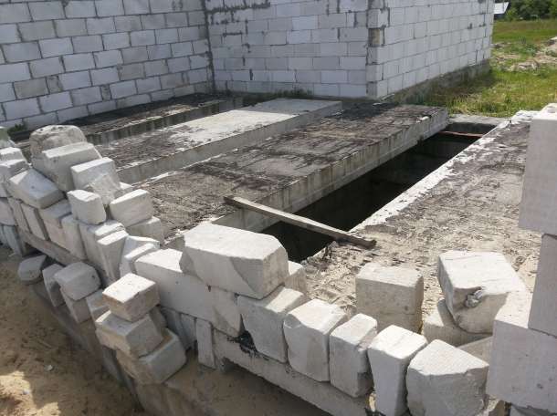 Фундамент для двойного гаража., фотография 3
