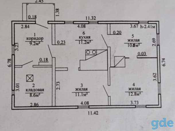 Продам дом с участком, Денисово,ул.Гагарина11, фотография 1