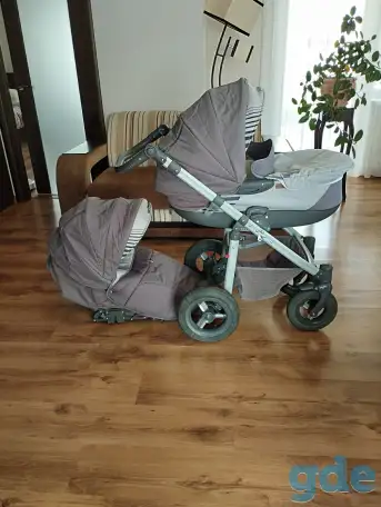 Коляска  JUMPER LICHT 2в1 в прекрасном состоянии, один ребенок, фотография 1