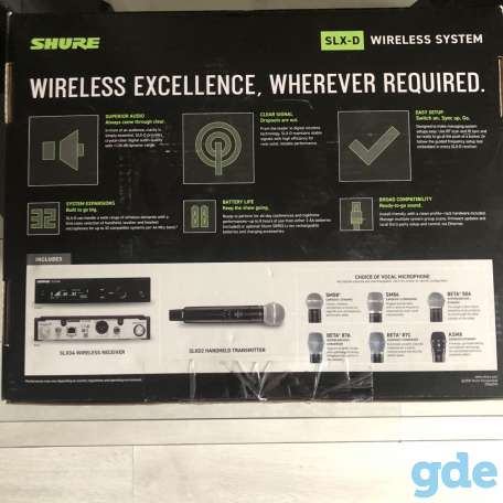 Продам микрофон SHURE SLXD24E/E58, фотография 4