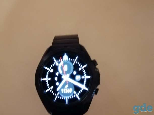 продаю смарт часы БУ месяц состояние идеал Samsung Galaxy Watch 3 45mm Титан, фотография 6