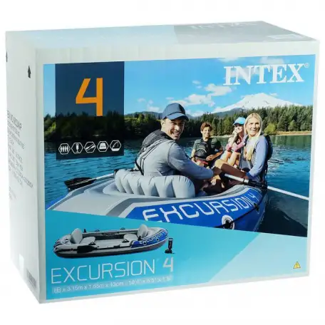 Лодка INTEX EXCURSION 4, фотография 1
