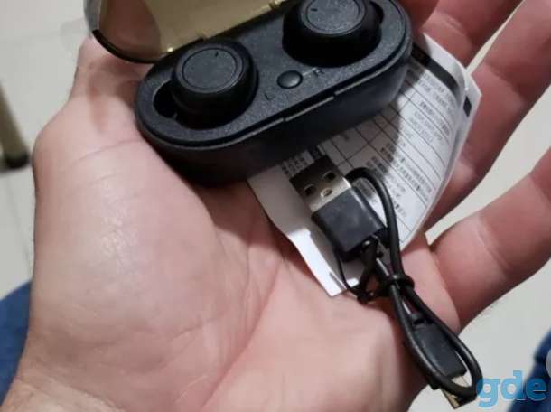 Bluetooth наушники (блютуз гарнитура) беспроводные наушники, фотография 1