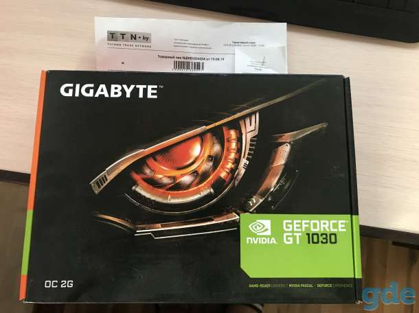 Видеокарта Gigabyte Geforce GT 1030 OC, фотография 1