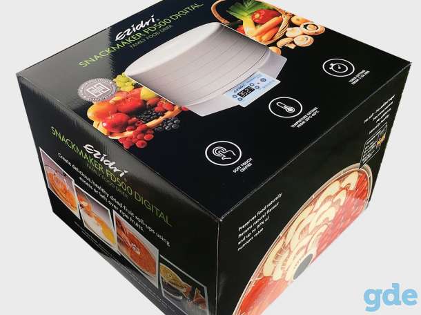 Сушилка для фруктов и овощей EZIDRI Snackmaker FD500 Digital, фотография 5