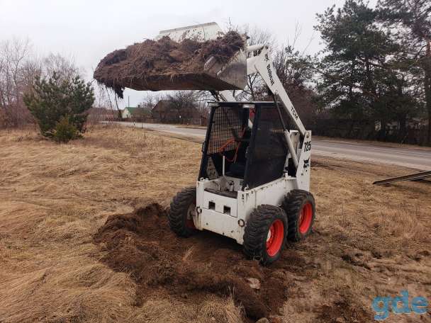 Аренда мини-экскаватора погрузчика Bobcat, фотография 4