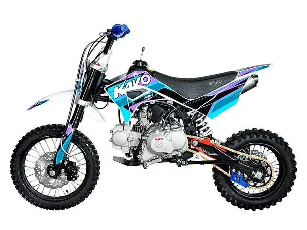 Питбайк kayo mini к125em 14/12 (механ. сцепл., эл. стартер 2024г.), фотография 2