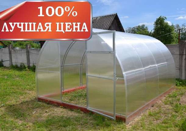Теплицы из поликарбоната от производителя, фотография 1