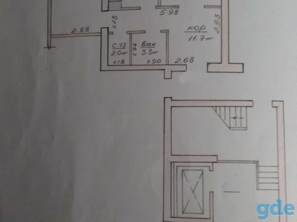Продам 2-х комнатную квартиру на ул.Южной (1 этаж), фотография 2
