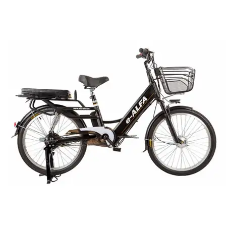 Электровелосипед green city e-alfa-l 350w, фотография 1
