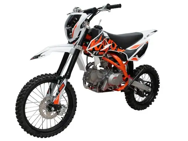 Питбайк kayo basic k125em 17/14 krz (механ. сцепл., эл. стартер 2024, фотография 4