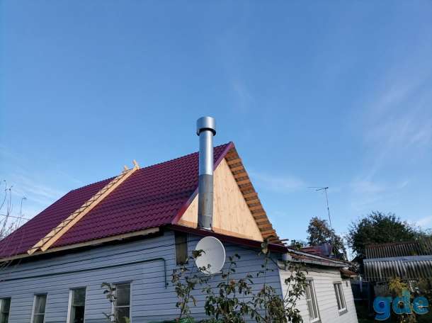 Кровля крыши металлочерепицей, фотография 4