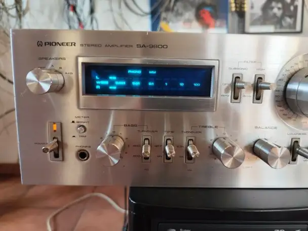 Pioneer SA-9800 - легендарный Hi-fi усилитель, фотография 7