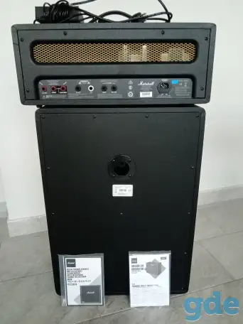 Продам гитарный ламповый стек МАРШАЛЛ (новый), фотография 4