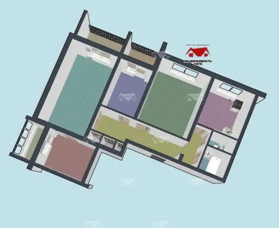 Продается 4-комнатная квартира, г. Солигорск, пр-т Мира, д. 3А, фотография 14
