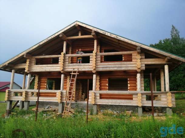 Срубы домов и бань, фотография 5