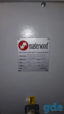 Станок с ЧПУ MasterWood (Project 310V4L) Italy, фотография 1