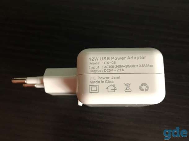 Зарядное Устройство 2.1A / Usb Power Adapter 12W, фотография 4