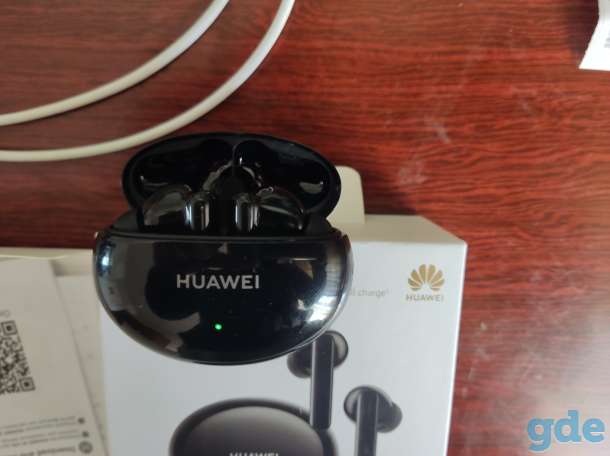 Продам Bluetooth наушники Huawei freebuds 4i, наушникам 2 недели, практически новые, один раз использовались при проверк, фотография 3