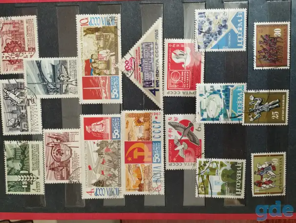 Продам четыре альбома с марками периода от 30 до 75 годов прошлого века. Коллекции популярных разделов ( СССР, космос,, фотография 10