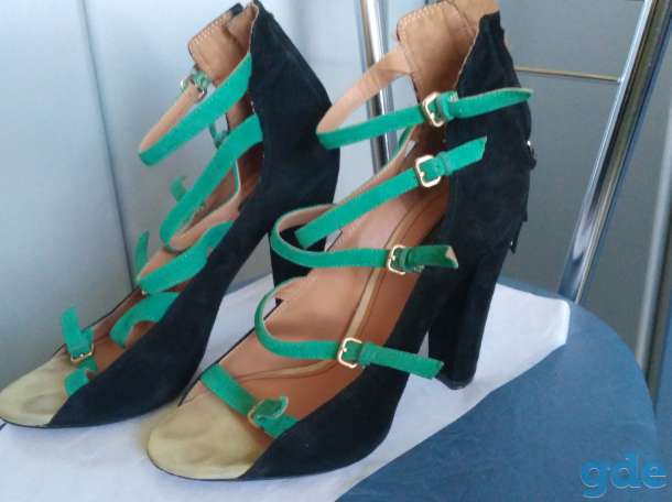 Красивые открытые туфли ZARA р. 39-40, фотография 5