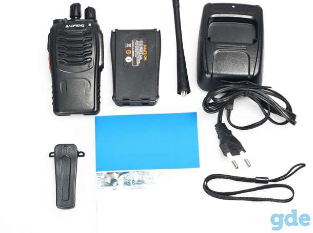 Рации Baofeng BF-888S 2 штуки аккумулятор антенна зарядное, фотография 2