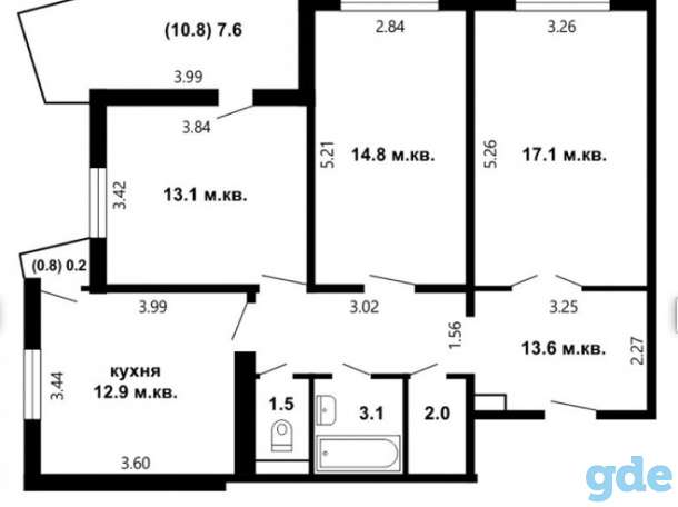 Продажа квартиры, улица Каролинская,  дом 6, фотография 12