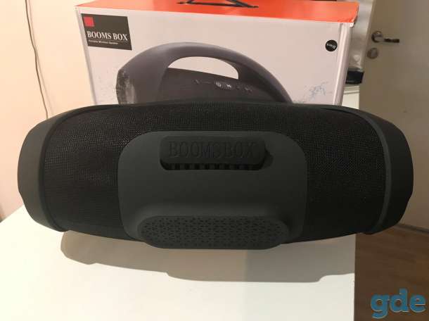 Колонка jbl boombox (черная), фотография 1