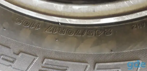 литые диски Toyota 6.5x17 6x139.7 106.1 ET 30, фотография 2